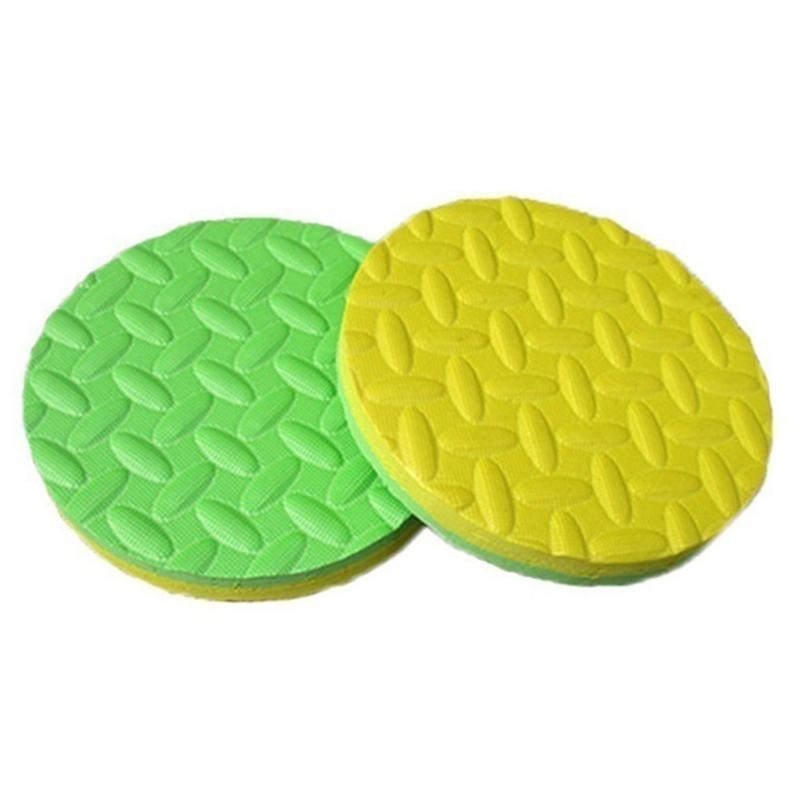 

Plank Workout Knee Pad Cushion Round Foam Yoga Eliminate Knee Wrist Elbow Pain Exercise Mats, Blue