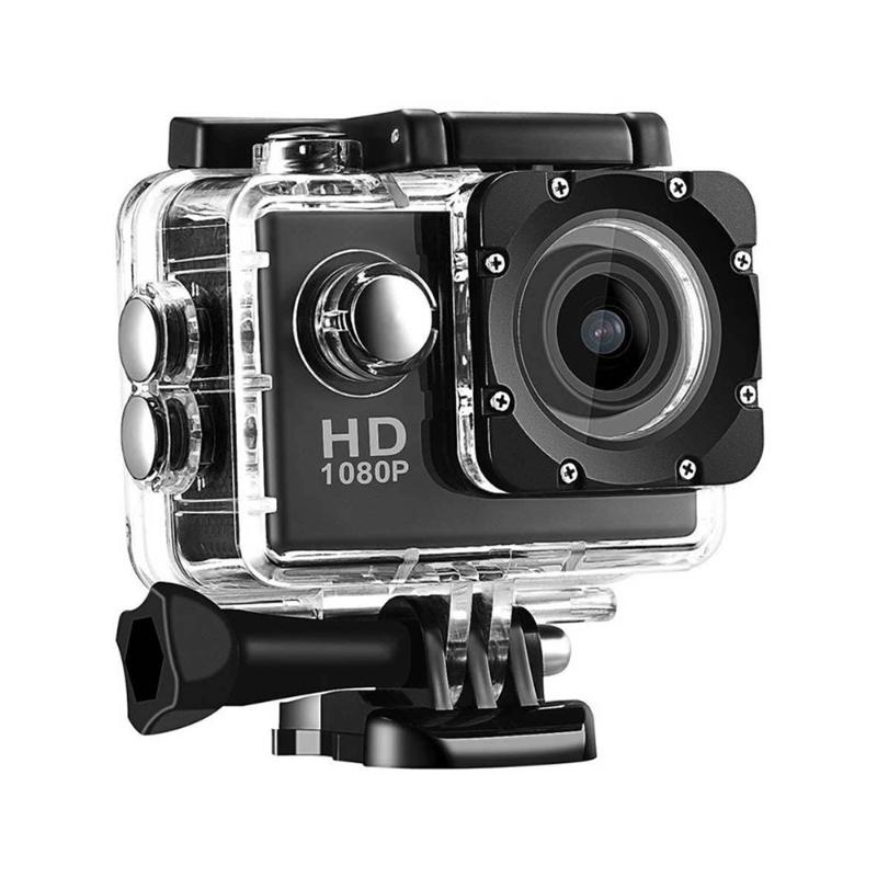 

Camera Sport DV Video Camera 2 inch Full HD 1080p 12MP 170 degree Wide-angle Camcorder 30m Waterproof Camcorder Car, As pic