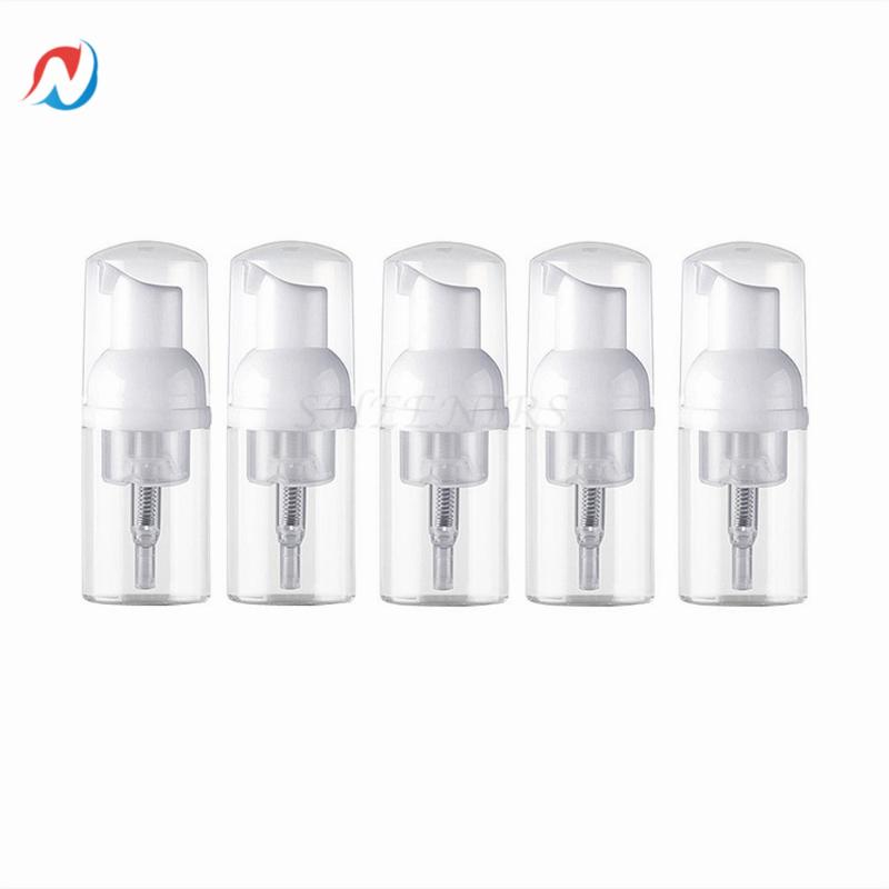 

Free Shipping 24pcs 30ml 1oz Foaming Soap Dispenser Pump Bottle Makeup Containers Empty Clear Liquid Dispenser for Lotion