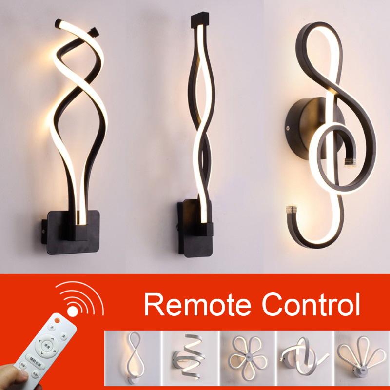 

LED wall lamps Nordic style bedroom LED wall lights living room lighting indoor lamps warm white light and cold white light