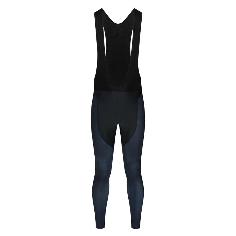 

Men's Spring and Autumn Cycling Bib Pants Mountain Bike Zipper Cycling Tights Pro Team Gel Padded MTB Bike Long Pants