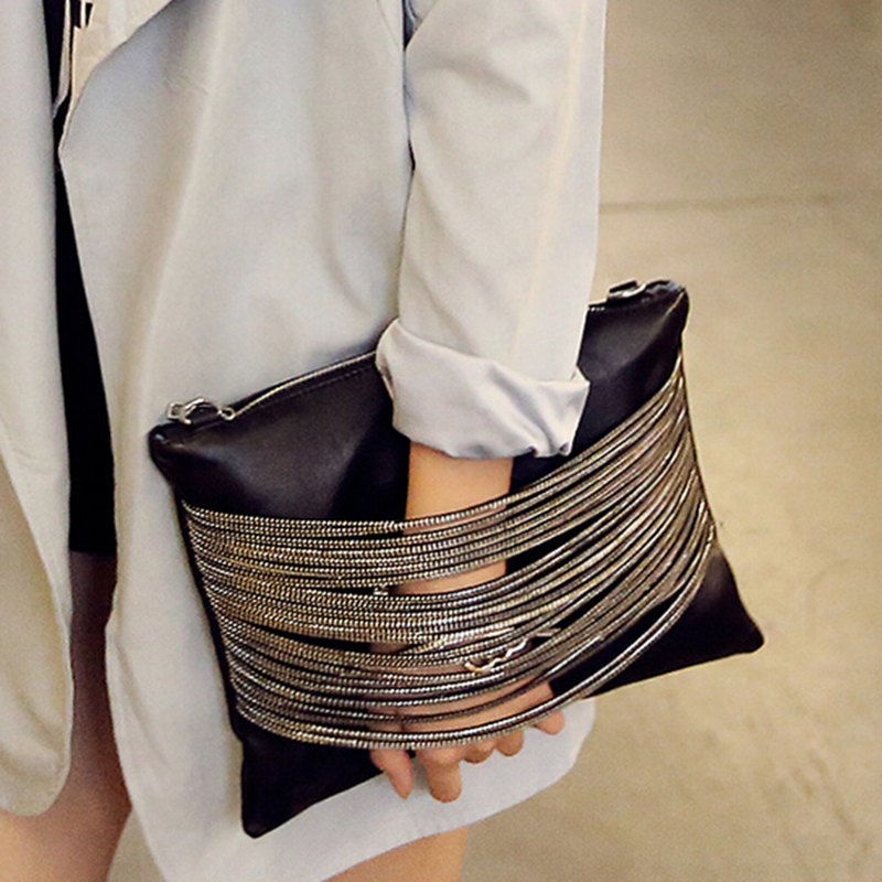 

quality guarantee 2018 women black leather purses and handbags evening clutch bags day clutches