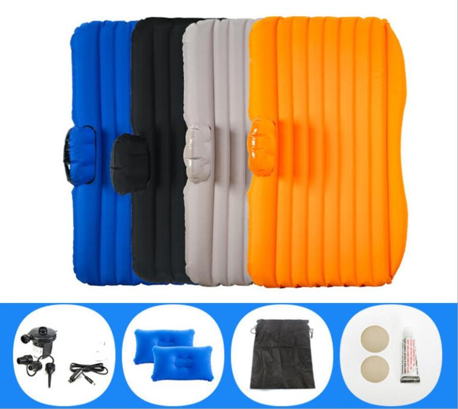 

Car Inflatable Mattress - Seat Travel Bed Air Bed Cushion Outdoor Travel Beds Sofa with Pump Camping Moisture-proof Pad