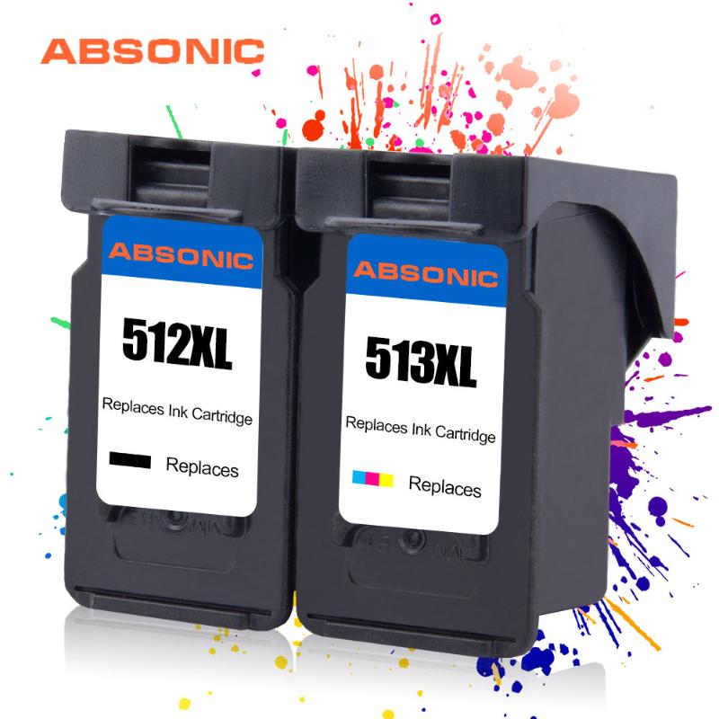 

PG512 CL513 Ink Cartridge Replacemens for Canon PG 512 CL 513 512XL Pixma MP240 MP250 MP270 MP230 MP480 MP499 MX350 Printer 2PCS