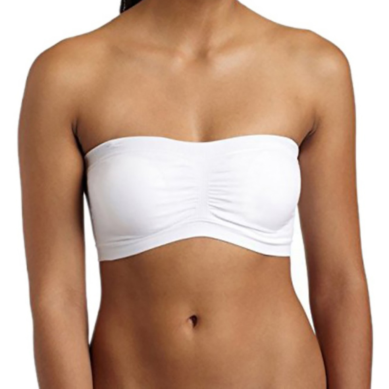 

Women Yoga Sexy Intimates Bras Seamless Strapless Boob Tube Tops