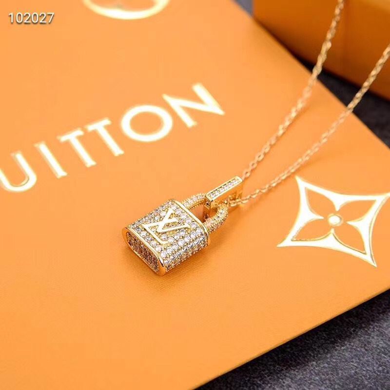 

Top Paris Designer Golden Lock Jewelry Earrings brand diamond necklace Best gift for lovers fashion Ear Studs Wedding Jewelry with gift box