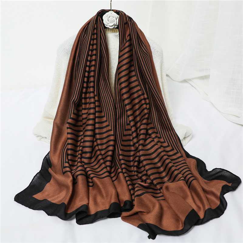 

Women Cotton Scarf Beach Stole Foulard Hijab Head Scarves Bandana Shawls and Wraps Fashion Print Bufanda