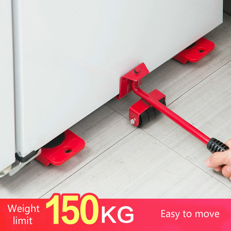

Moving Artifact Heavy Object Mover Multifunctional Belt Pulley Moving Shifter Furniture Refrigerator Bed Tool