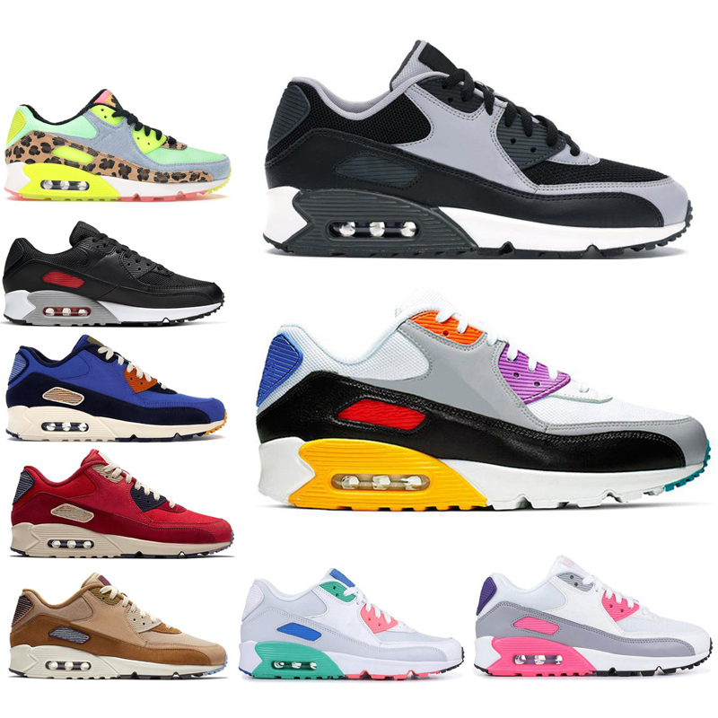 

2021 Viotech 90 Mens Runner Shoes AMax 90s Be True Mixtape Triple black White Men women raptors Classic Trainer Surface sports Sneakers, #11
