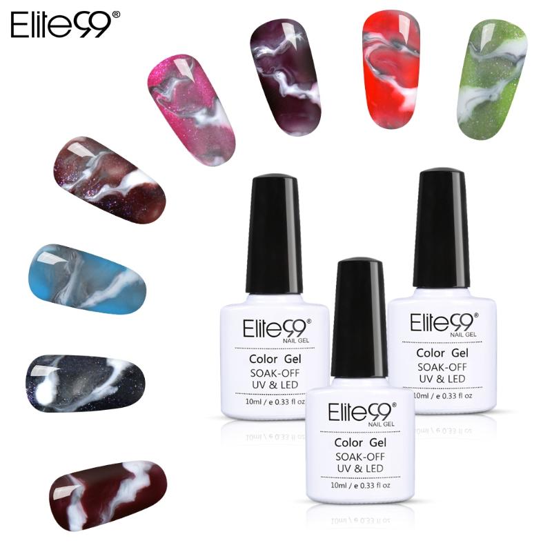

Elite99 Nail Art long Lasting Changeable Gel Polish Marble Halo Effect Gel Nail Polish Soak Off Manicure For Nails Varnish, 88004