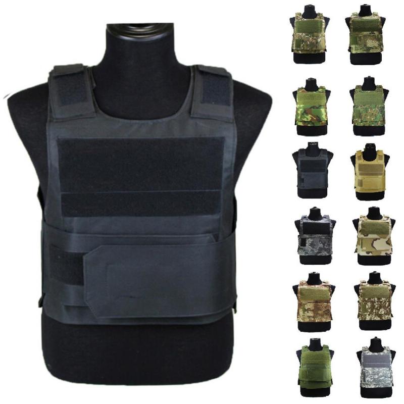 

Hunting Tactical Vest Outdoor Paintball Adjustable Training Protective Vest 12 Colors CS Outdoor Clothing Hunting, Type 1