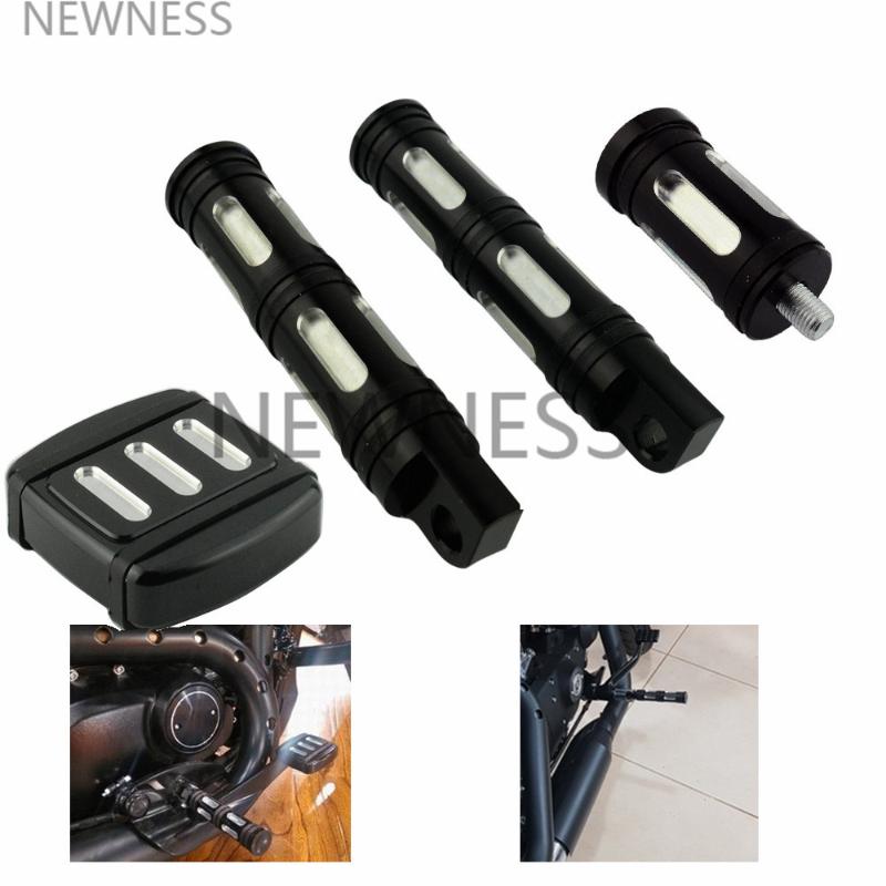 

Motorcycle Brake Pedal Pad Cover Footrest Footpegs Shifter Peg For XL 883 1200 Softail DYNA Street XG 750 500