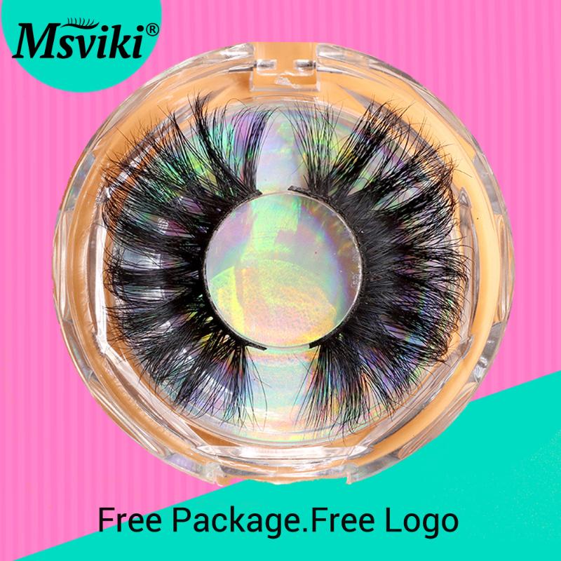 

Wholesale Eyelashes 25 mm 5D Mink Eyelashes Bulk Full Strip Lashes 3D Mink 20/30/50 Pairs False Custom Logo