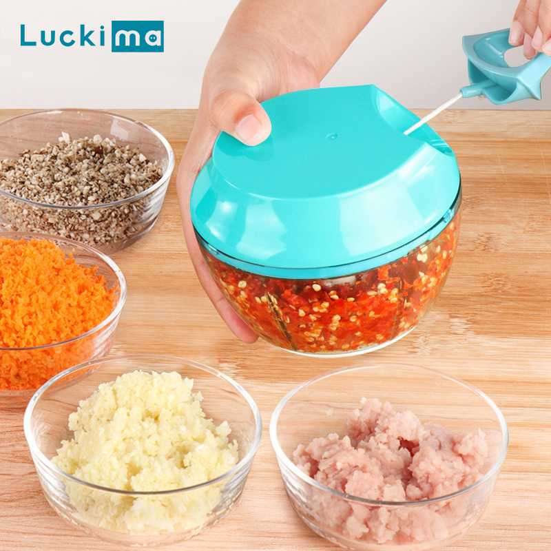 

Multi-function Whirlwind Vegetable Shredder Cutter Chopper Garlic Ice Crusher Meat Grinder High Speedy Slicer High Quality