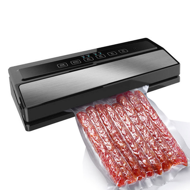 

YTK Vacuum Sealing Machine Home Best Vacuum Sealer Fresh Packaging Machine Saver Packer Include 5Pcs Bags Free