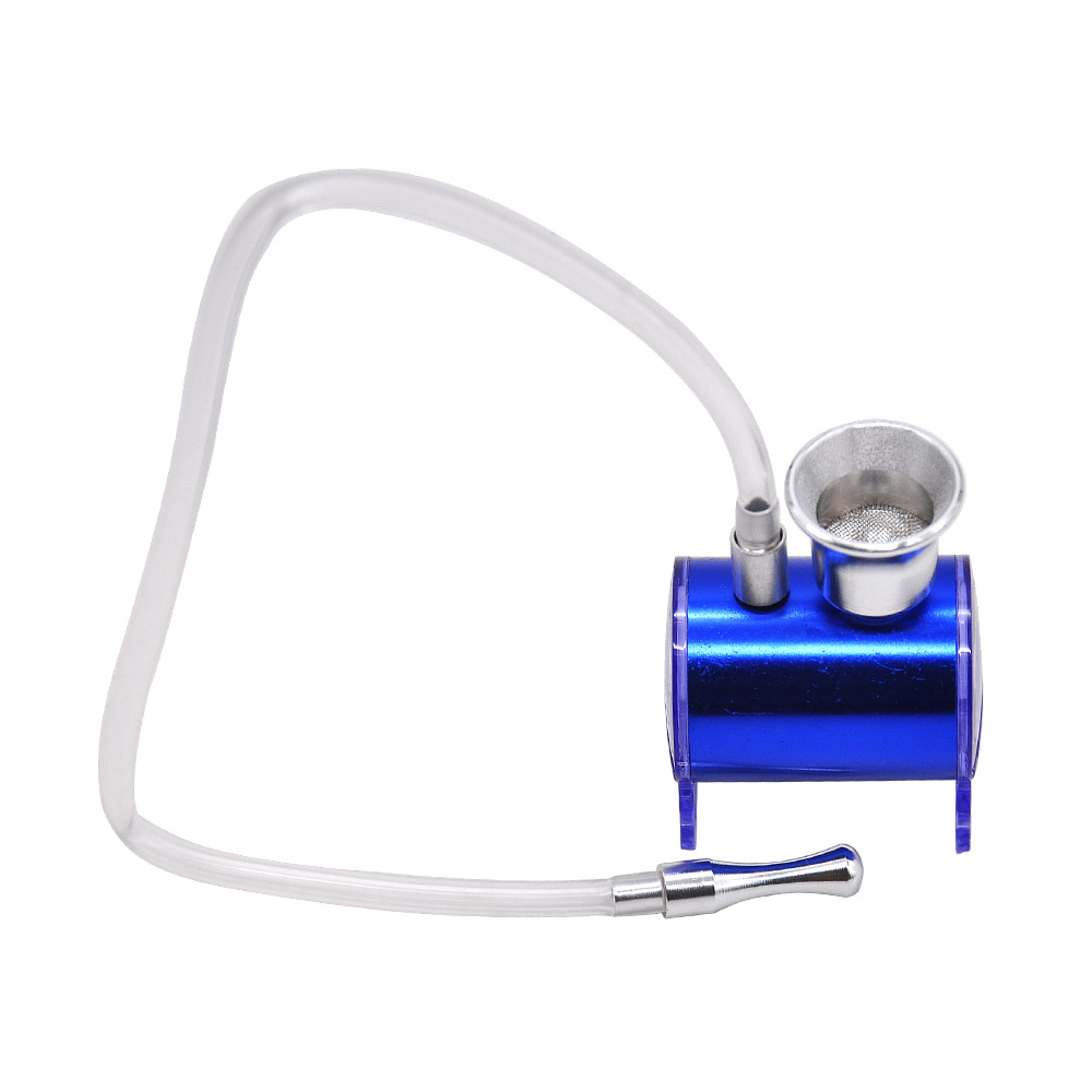 

COURNOT Portable Mini Hookah Smoking Set Include Metal Hookah Bottle Shisha Hose Metal Bowl Mini Travel Hookah Water Pipe