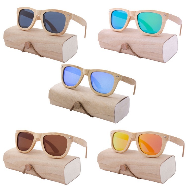 

Fashion Full Bamboo Custom Eco Friendly UV400 Polarized Sunglasses Sun Glasses