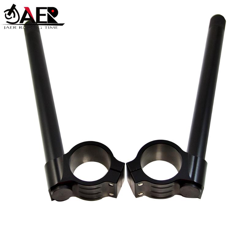 

JAER 2PCS Motorcycle Fork 55MM Clip-ons and Handlebar Tubes for S1000RR S1000R HP4 2009-2020 Clip-on Handle Bars