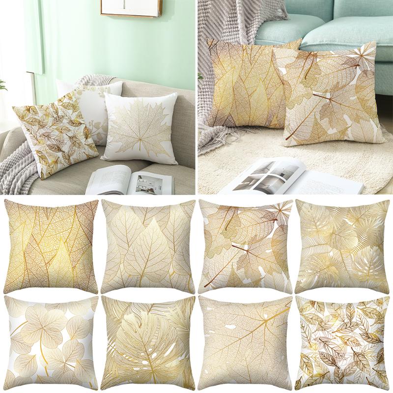 

45×45cm Velvet Cushion Cover Home Throw Pillow Case Decorative Bedroom, 13