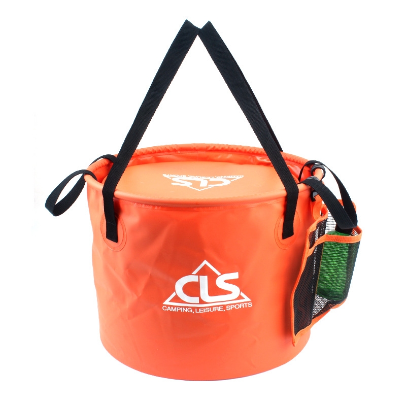 

10-30l foldable water bucketcar wash camping fishing cleaning portable folding barreloutdoor traveling retractable water bags