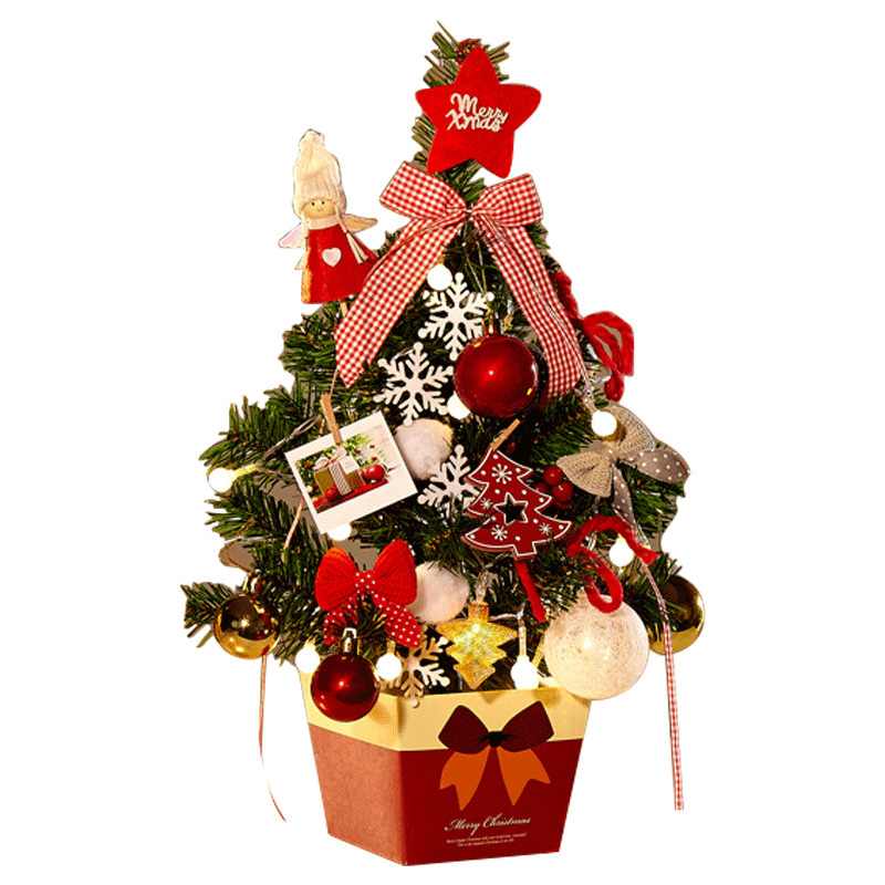 

Christmas Decoration Tree Desktop Mini Tree 45CM Christmas Decoration Pendant