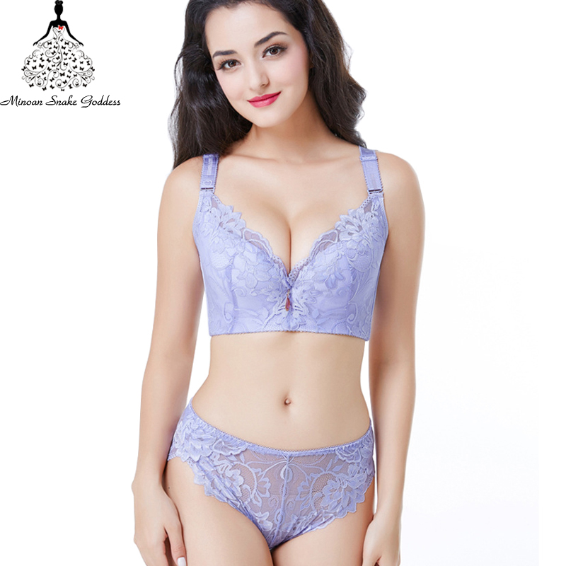 

Size Plus Bra Set Plus Size Underwear Set Push Up Bras And Panty Sexy Underwire Lingerie Women Bralette Intimates CD cup, Red