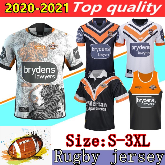 

2020 2021 Western Tigers Rugby jerseys shirts 19 20 21 Australia Rugby wests tigers jersey West Tiger Rugby shirt Vest shorts S-3XL, 10