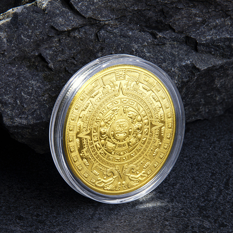 

Large number of spot Maya COINS Maya virtual COINS custom metal commemorative medallion lucky gold coin art collection ePacket free