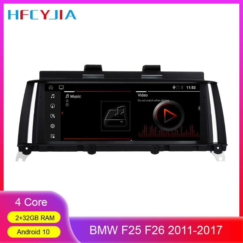 

Android 10 System Car GPS Navi Stereo For X3 F25 X4 F26 2011-2020 IPS Touch Screen Recorder 2+32GB WIFI Google BT car dvd