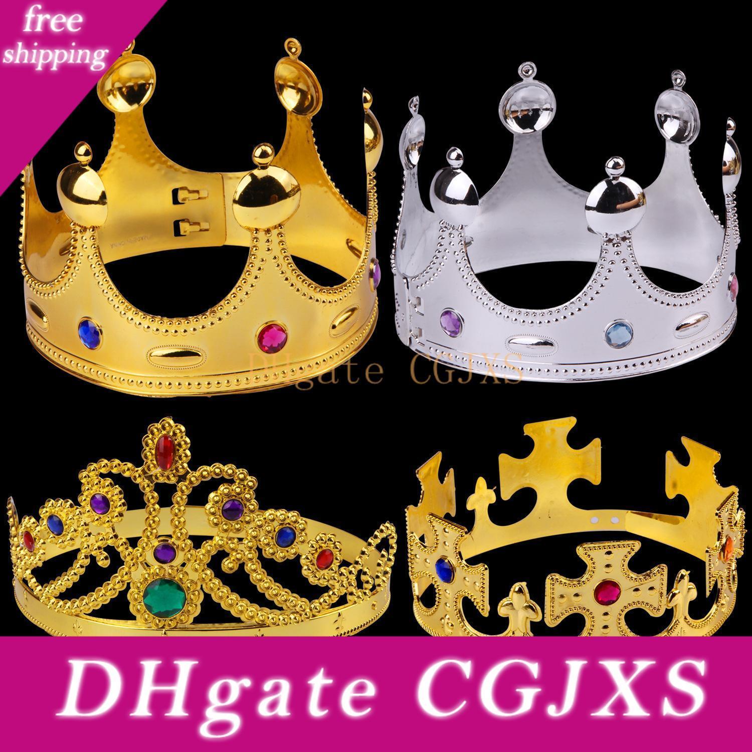prince and princess party crowns
