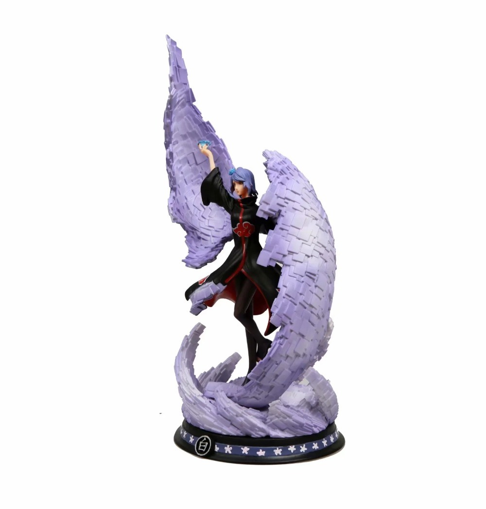 battle damaged konan statue