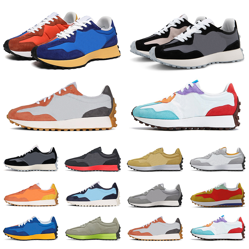 

2020 new hot mens sneakers running shoes black Lime Green Grey White Blue Orange womens sports trainer fashion outdoor shoes size 36-44, Neon soles