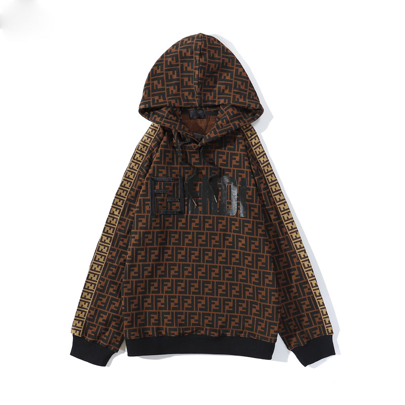

20ss men's hairdresser hoodie fashion men women casual jacket men's autumn hoodie loose sweatshirt 2 color size M-XXL, Black;brown