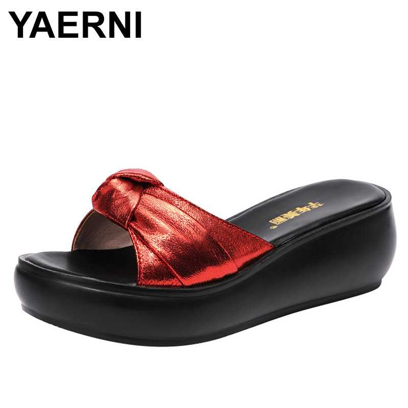 chaussure compensée rouge pas cher