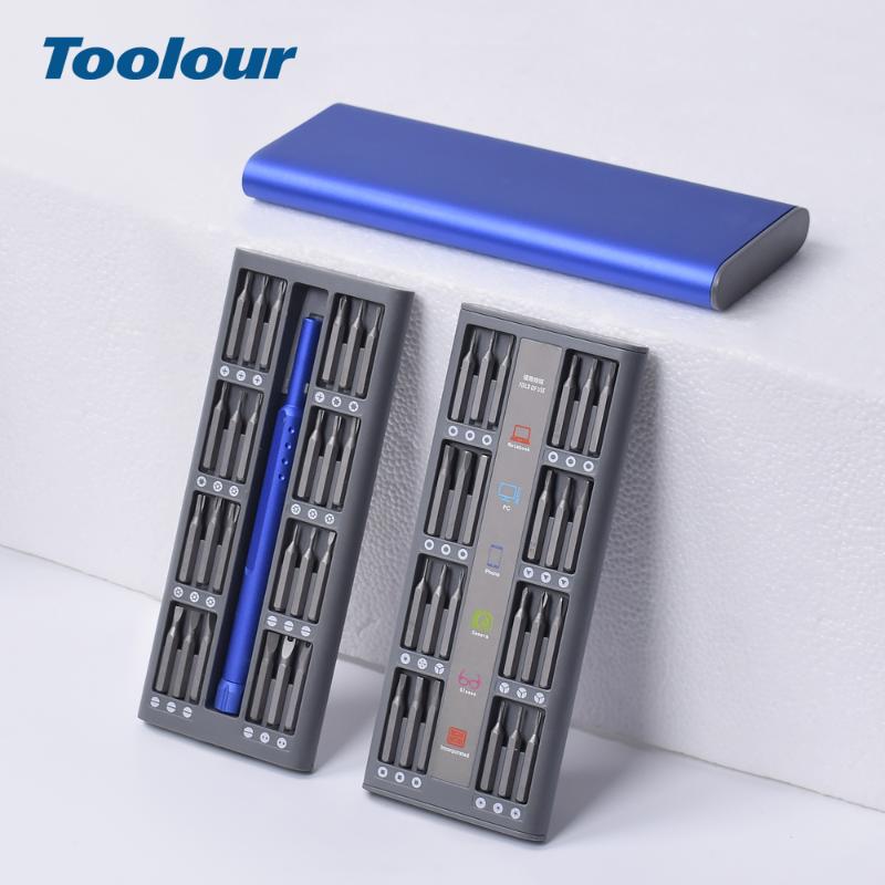 

Toolour Magnetic Screwdriver Set 48 in 1 Multi-Tool Precision Tool Kit Repair Laptop Phone Watch with Alloy Case Repair Kit
