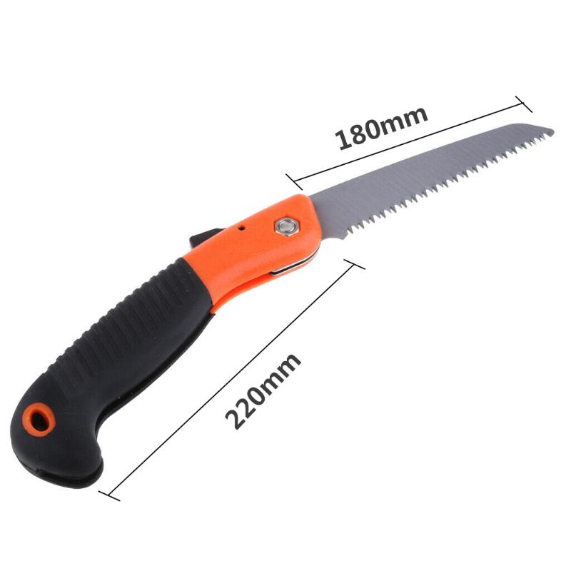 

Folding Pruning Saw Triple Cut Garden Hand Pruner Tree Hedge Trimming High Quality Steel + Plastic