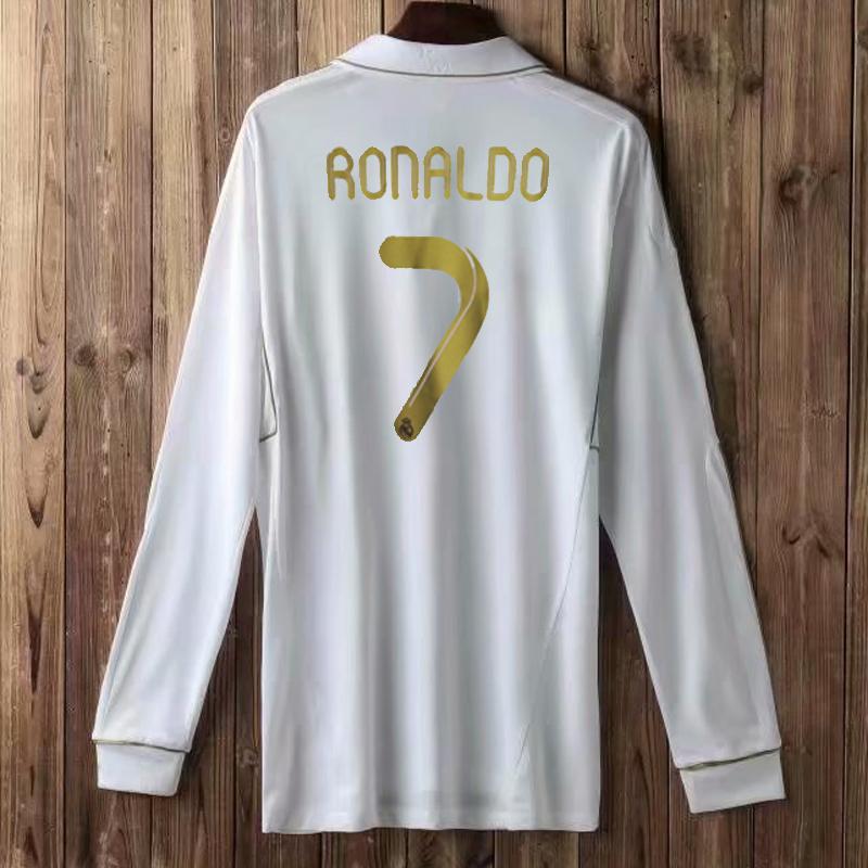 

2001-2007 Real Madrid SEEDORF RAUL ZIDANE BECKHAM Mens RETRO Soccer Jerseys 2011-2018 RONALDO KAKA' SERGIO RAMOS Long Sleeve Football Shirt, 01-02