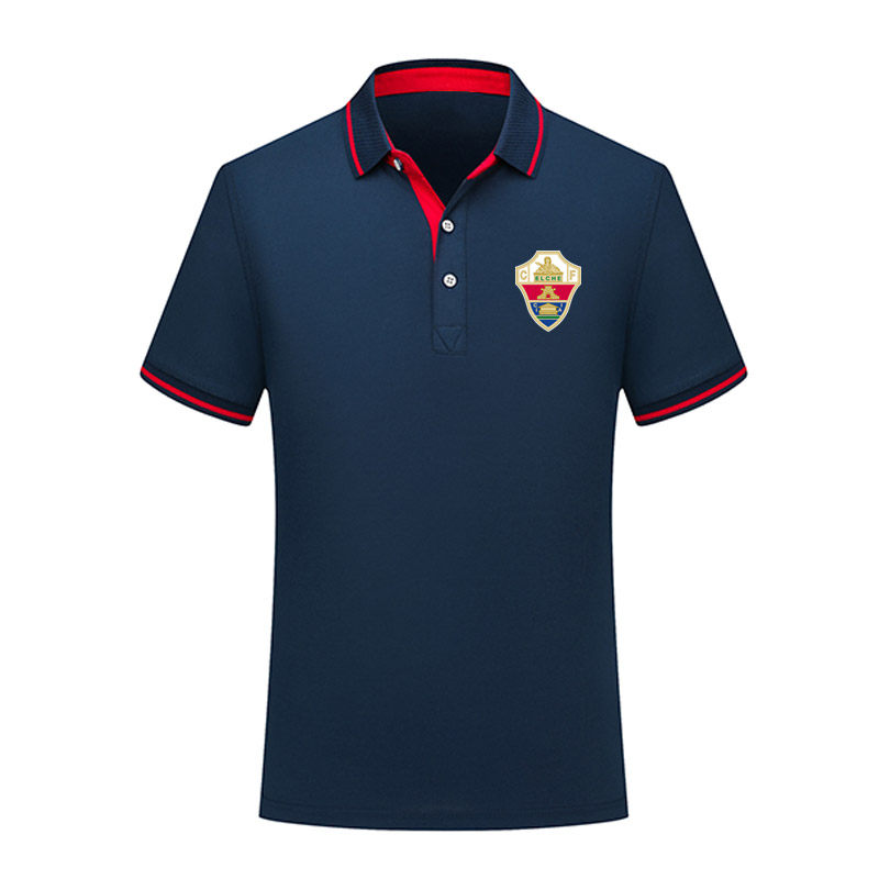 

2020 elche cf men Soccer Polo Shirt Football Short Sleeve polos Fashion Sport training Polos Football Soccer T-Shir