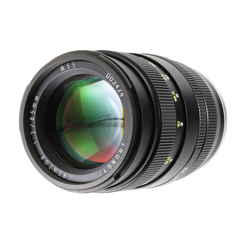 

Zhongyi lens Creator 85mm f/2 for sony E canon EF nikon F Fuji XF mount camera body A7R3 A7R4 5D3 5D4 Full frame