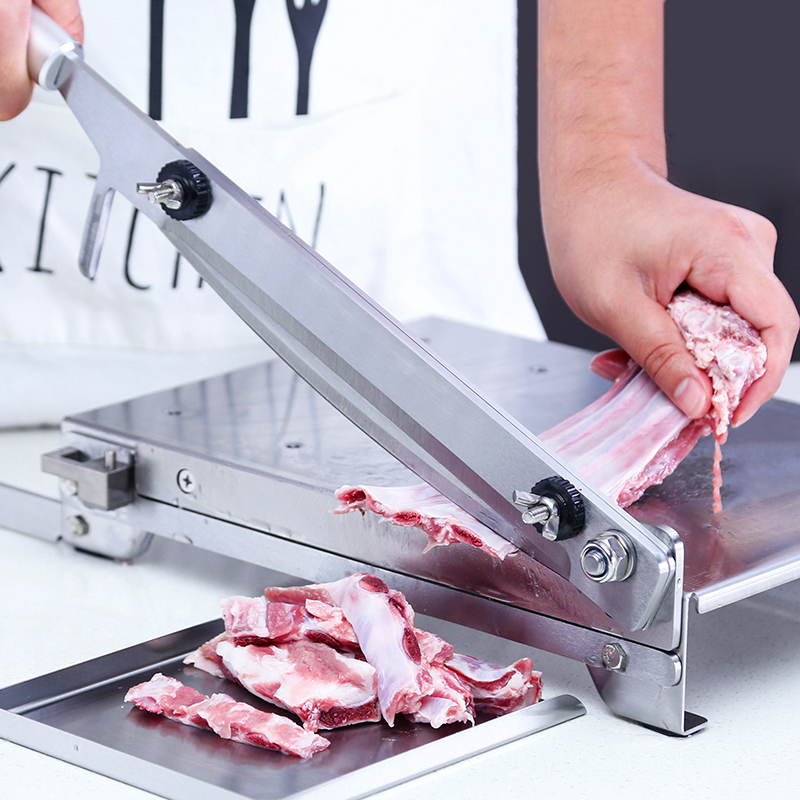 

13.5 Inch Slicer Bone Cutting Machine Meat Minced Lamb Meat Slicer Chicken Duck Fish Stainless Steel Commercial Household