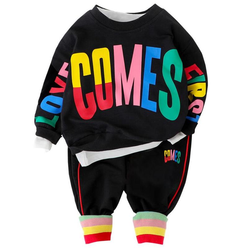 

Kids Tracksuit For Girl Clothing Sets Sprin Autumn Toddler Girls Clothes 2pcs Outfit Suit Children Clothing 0 1 2 3 4 Year, Red