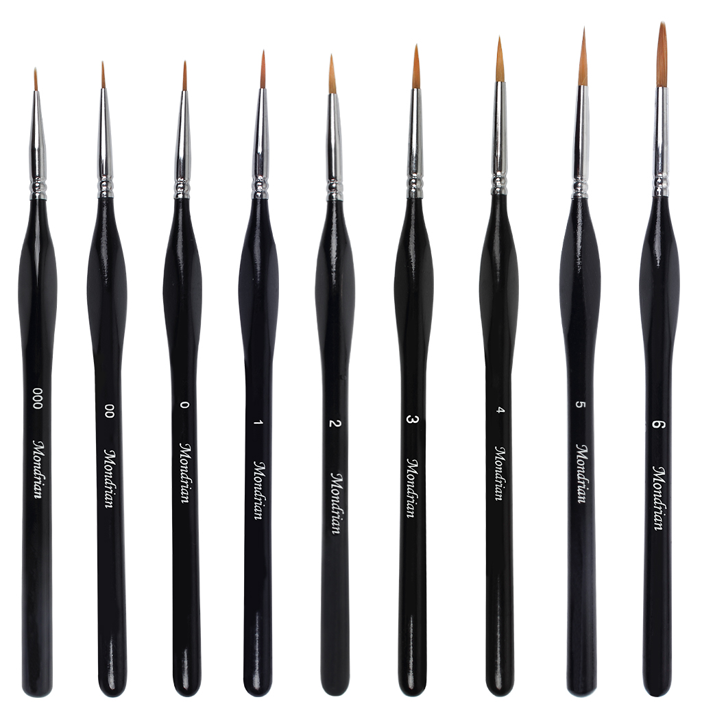 

Fine Detail Brushes Set Wolf Hook Line Brushes for Calligraphy Fine Art Hook Line Chinese Painting Creation Nail Art Strok Painting