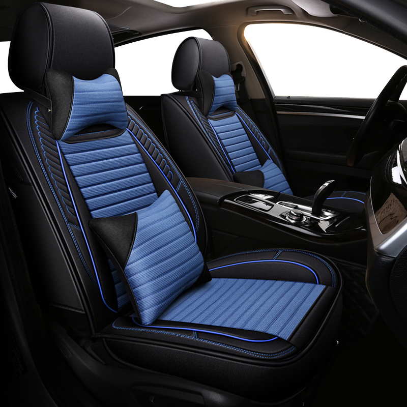 

ZHOUSHENGLEE Universal Car seat covers For all models ATS CTS CT6 SRX ATSL SLS XTS auto accessories auto cushion