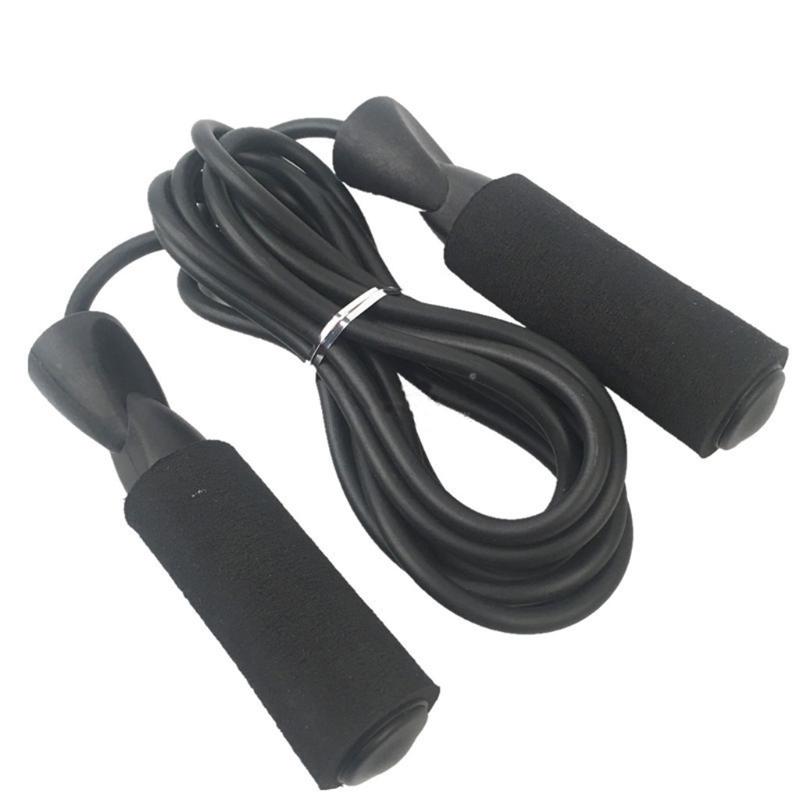 

Attrezzi Palestra Casa Skipping Rope Black Gym Aerobic Exercise Boxing Skipping Jump Ropes Adjustable Bearing Speed Fitness