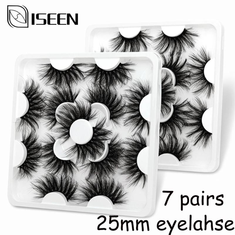 

7/9 Pairs 25mm False Eyelashes Mink Eyelashes Dramatic Thick Natural Long Makeup Extension False maquiagem