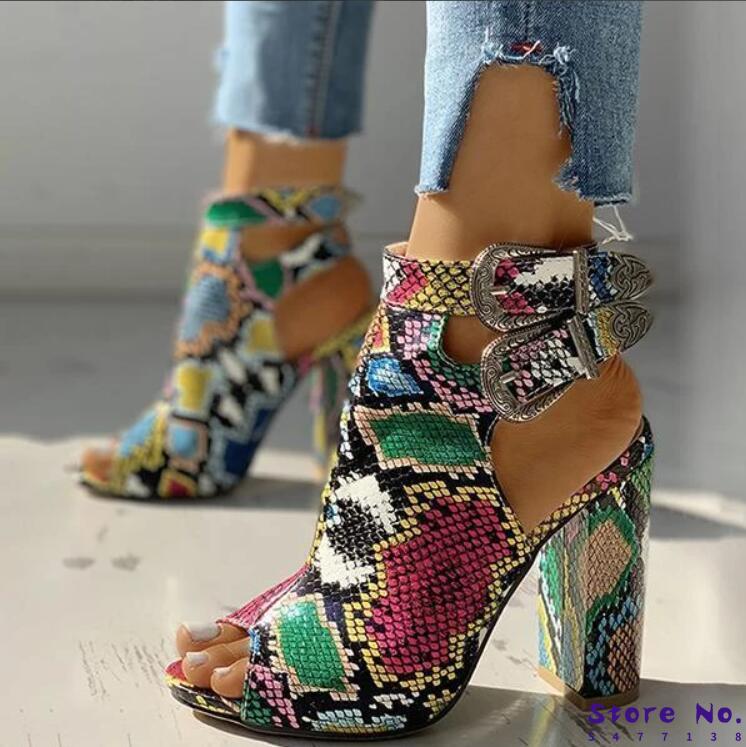 

2020 Summer Fashion Woman Shoes Sandals High Heel Wedding Party Zapatos De Mujer Sandalias De Verano Para Mujer LP560, Green