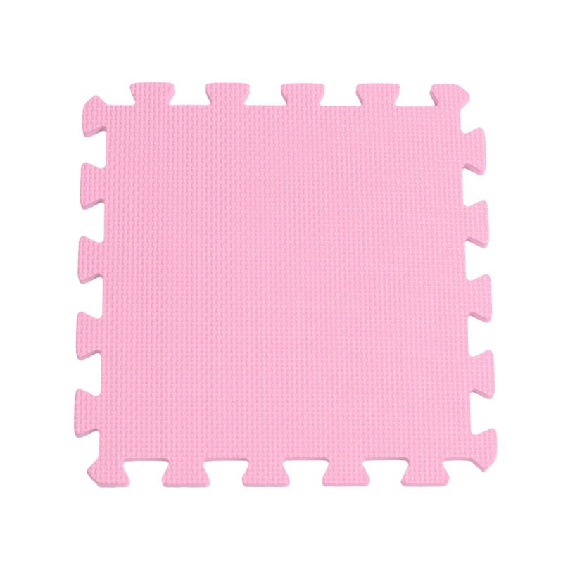 

Yoga Mat 10PC Soft Foam EVA Locking Floor Tiles Play Mat Kids Gym Yoga Exercise 10mm Fitness Sports Equipment For Fitness, Red
