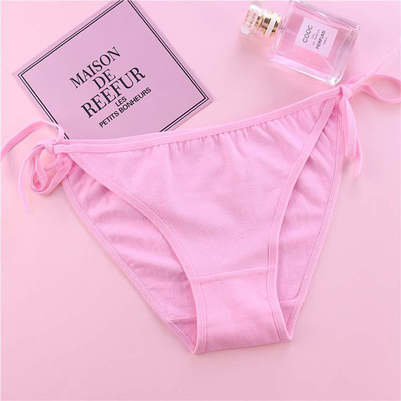 2020 Womens Sexy Side Tie Underwear Cartoon Fruit Funny Fruit Printed Lingerie Panties Candy ...