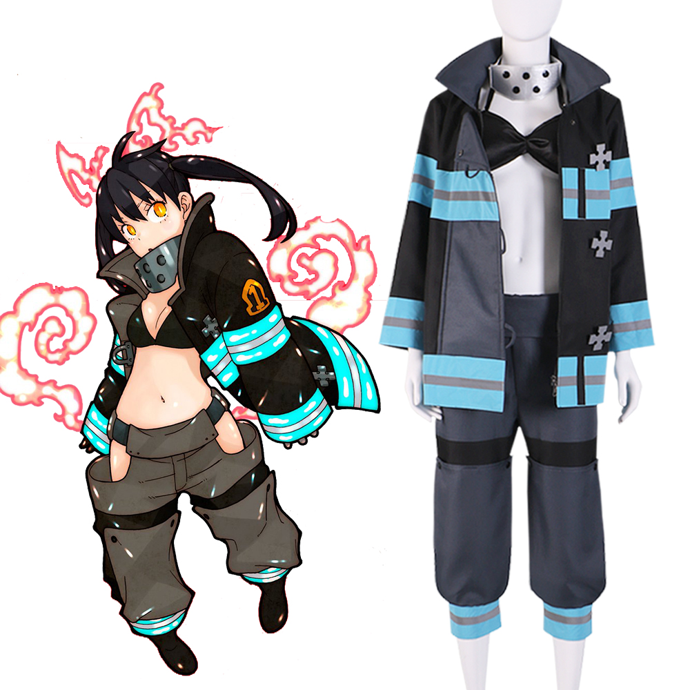 

Enn Enn no Shouboutai Fire Force Kotatsu Tamaki Cosplay Costumes Halloween, First fire force