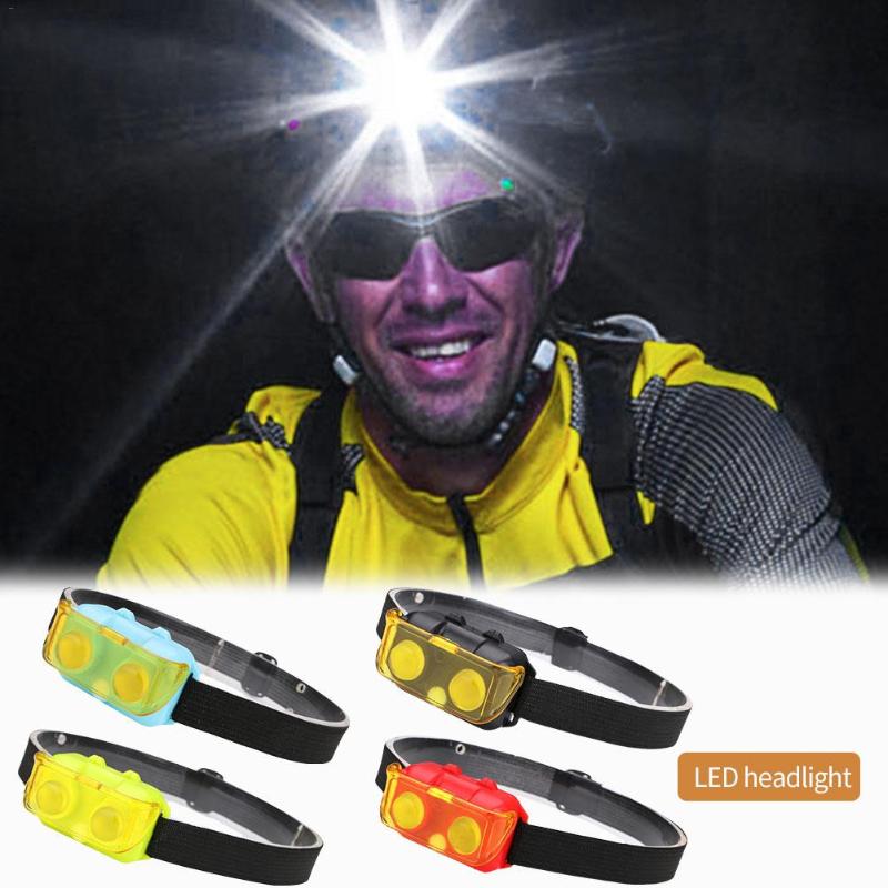 

Mini Headlight Waterproof Strong Headlight with Protective Cover for Outdoor Night Riding Mountain climbing